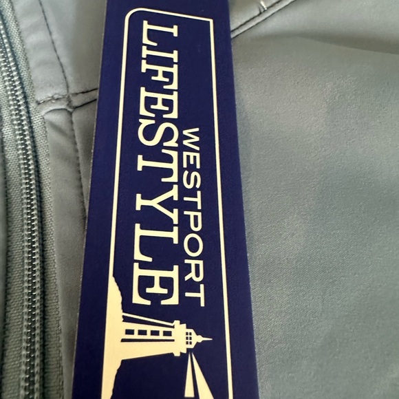 NWT Westport Lifestyle Men’s Size 3xlt Links 1/4 Zip Pullover Windbreaker Blue - Picture 3 of 9